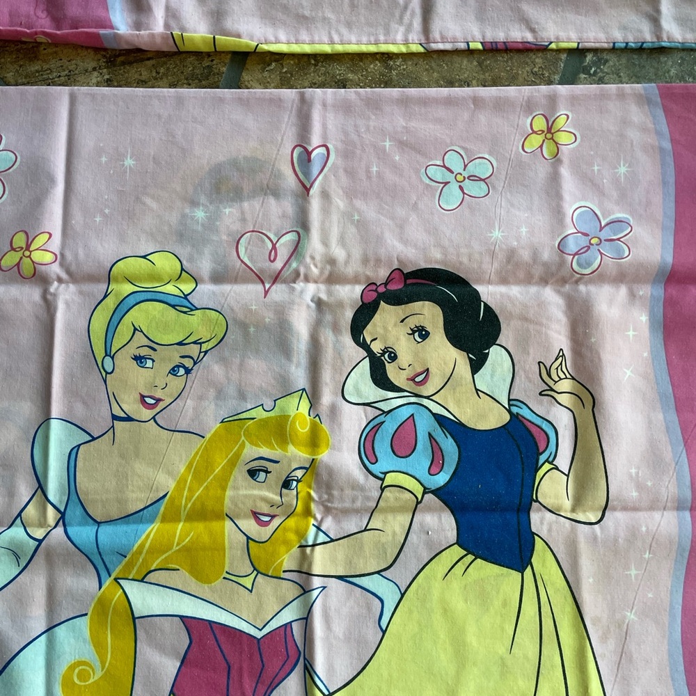 NWOT Disney Princess pillowcases Cinderella, Aurora Snow White - Picture 2 of 8